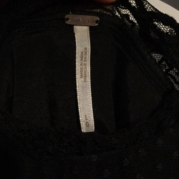 Black lace free people dress - Picture 4 of 4